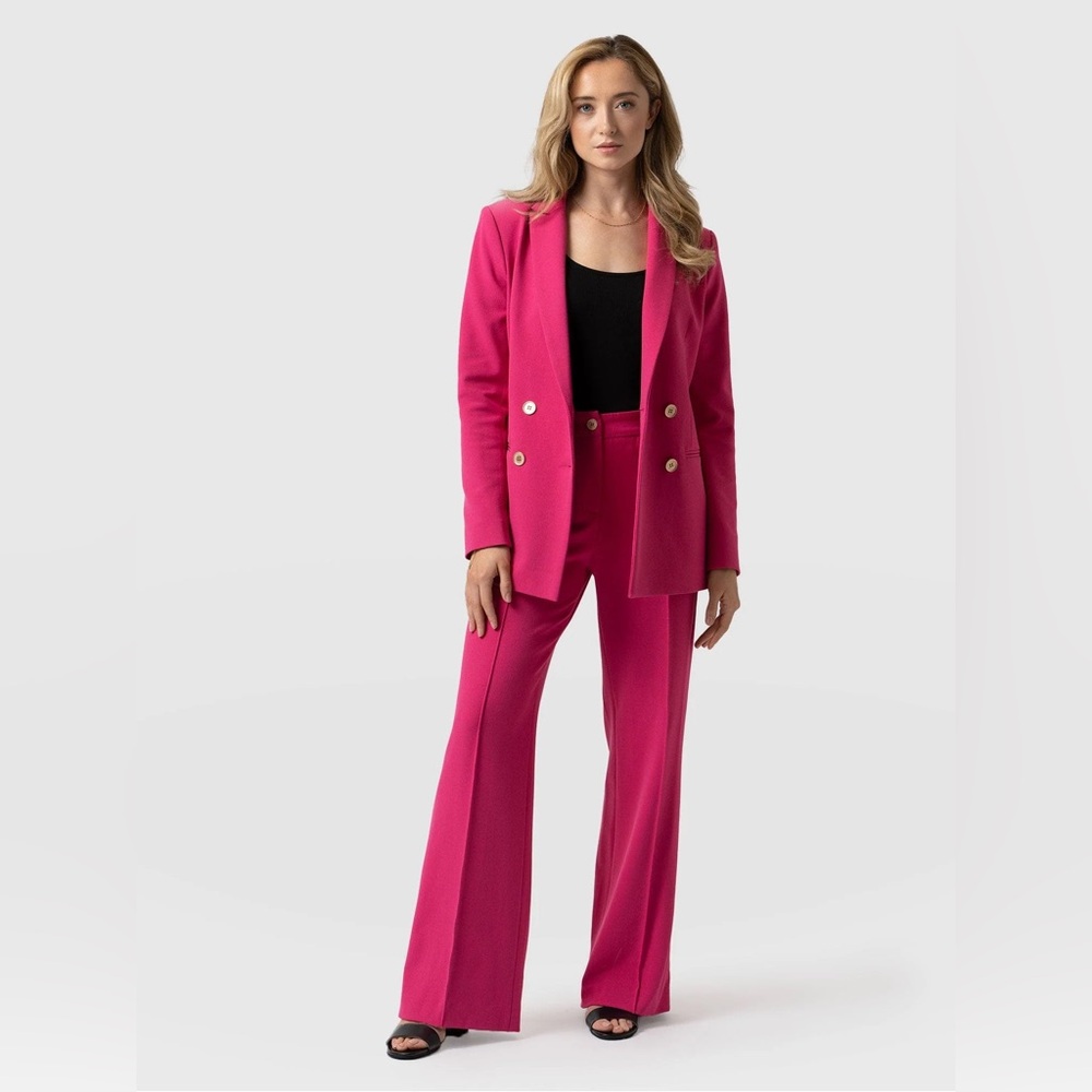 SAINT + SOFIA‎ Women's Pink Fuchsia Blazer size 8
